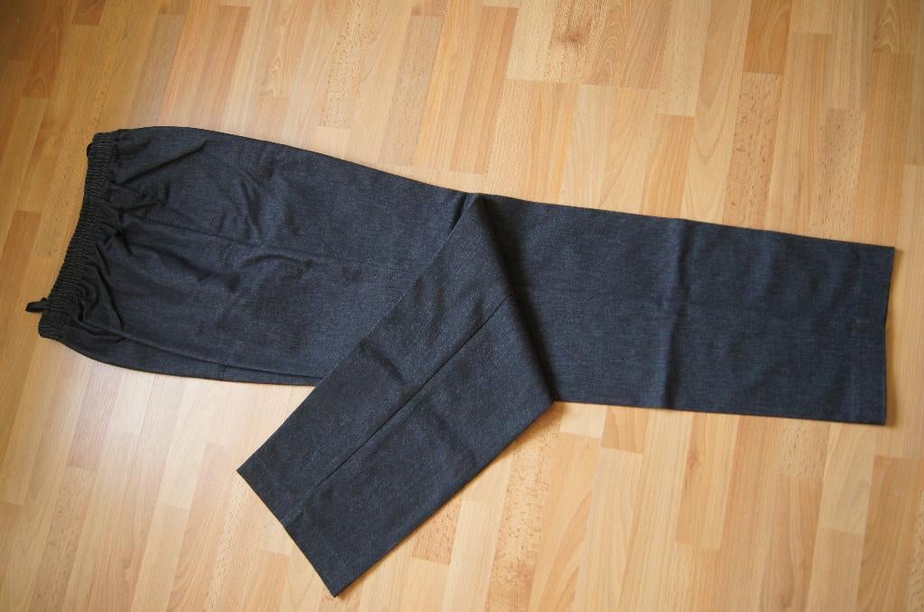 Donkergrijze spijkerpantalon maat 40, Kleding | Dames, Maat 38/40 (M), Ophalen of Verzenden, Zo goed als nieuw, LadyStyle