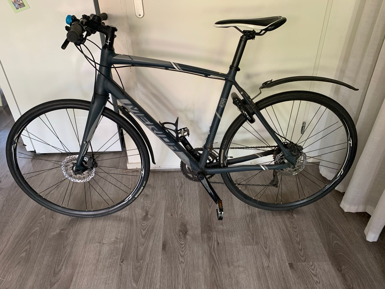 Merida Speeder 500 racefiets met schijfremmen, Gebruikt, Versnellingen, Schijfrem, 53 tot 57 cm
