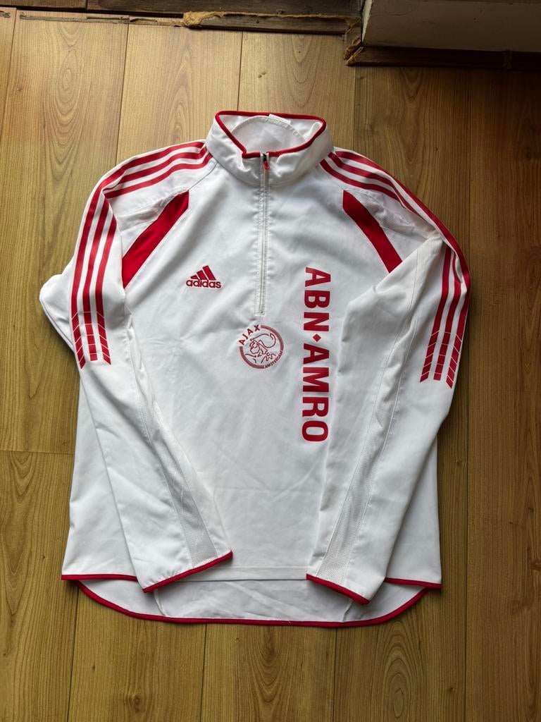 Vintage retro ajax sweatshirt trui pull trainingspak, Ophalen of Verzenden, Zo goed als nieuw, Buitenlandse clubs, Shirt