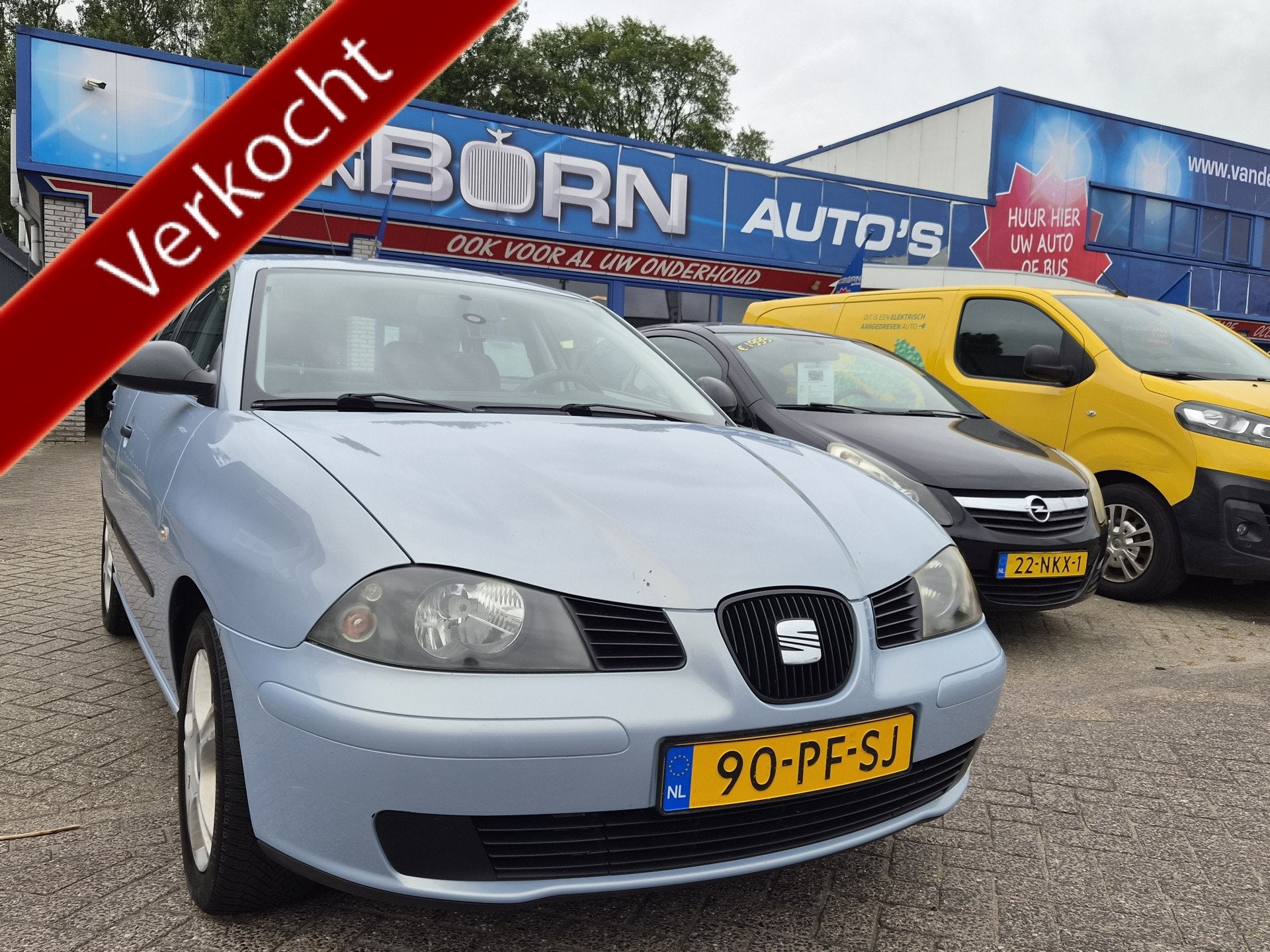 SEAT Ibiza 1.4-16V Stella Airco 15'' L.M.V Nw APK (bj 2004), Auto's, Voorwielaandrijving, Gebruikt, Blauw, Origineel Nederlands