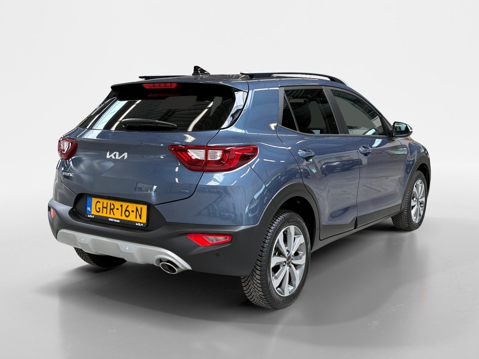 Kia Stonic 1.0 T-GDi MHEV DynamicPlusLine I Automaat I Carpl, Auto's, 1160 kg, Euro 6, Blauw, Origineel Nederlands