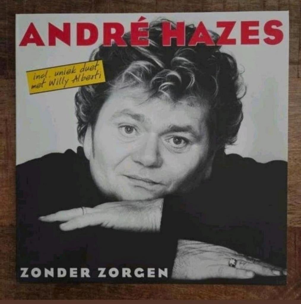 Lp Andre hazes zonder zorgen, Ophalen of Verzenden, Zo goed als nieuw, 12 inch
