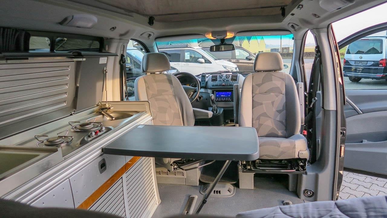Mercedes-Benz Viano Westfalia Marco Polo 6-zitter, Automaat, Buscamper of Camperbus, Mercedes-Benz, Bedrijf