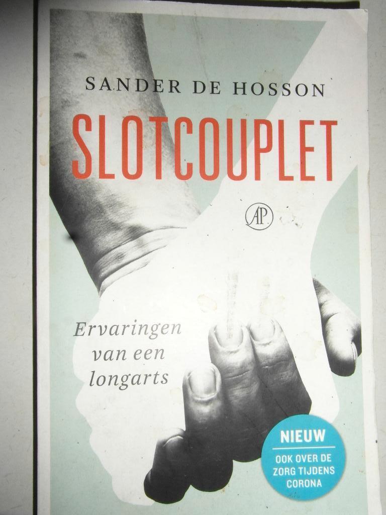 Slotcouplet,  Sander de Hosson, Ophalen of Verzenden, Zo goed als nieuw