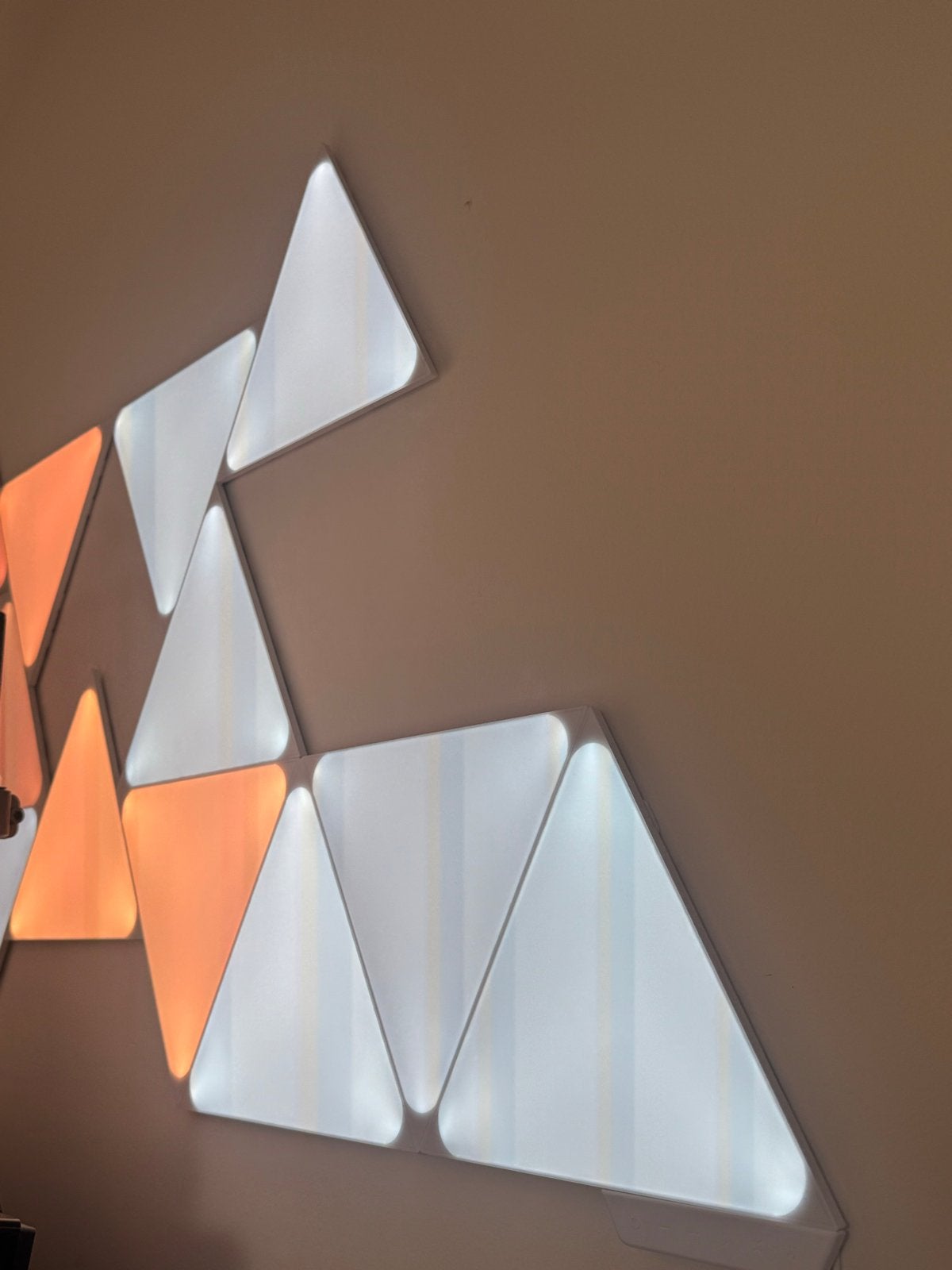Nanoleaf Lichtpanelen (Aurora/Shapes) - 15-delige set, Ophalen, Gebruikt