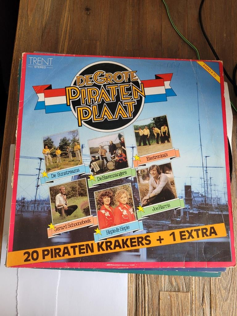 Lp. De grote piraten plaat., Ophalen of Verzenden
