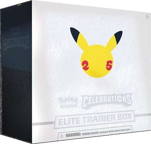 Pokémon Celebrations elite trainer box, Hobby en Vrije tijd, Verzamelkaartspellen | Pokémon, Ophalen of Verzenden, Zo goed als nieuw