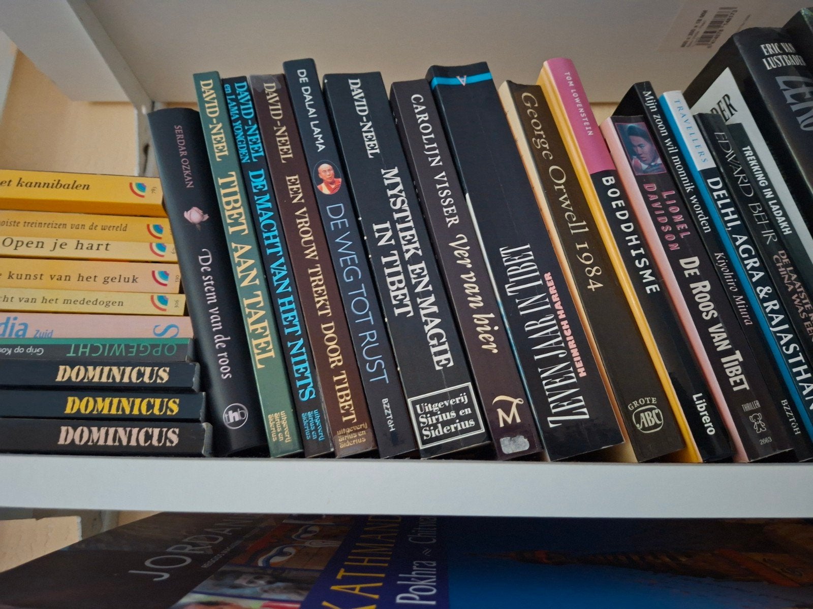boeken over Tibet, Nepal, Boedisme, India enz., Ophalen, Gelezen