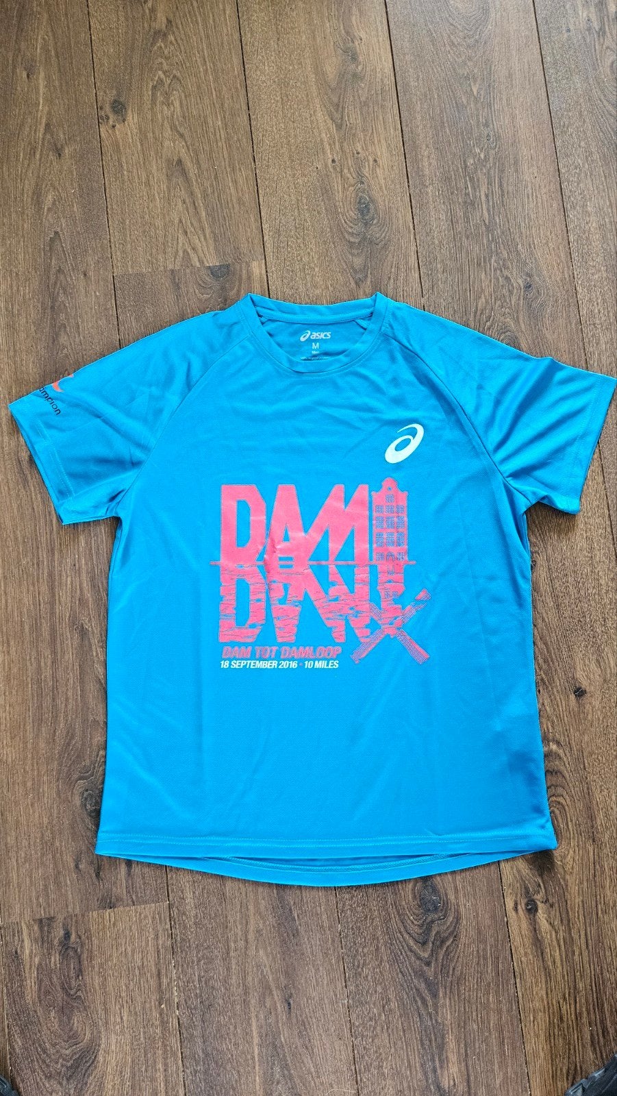 Dam tot Damloop hardloopschirt. M, Ophalen of Verzenden, Zo goed als nieuw, Kleding, Overige merken