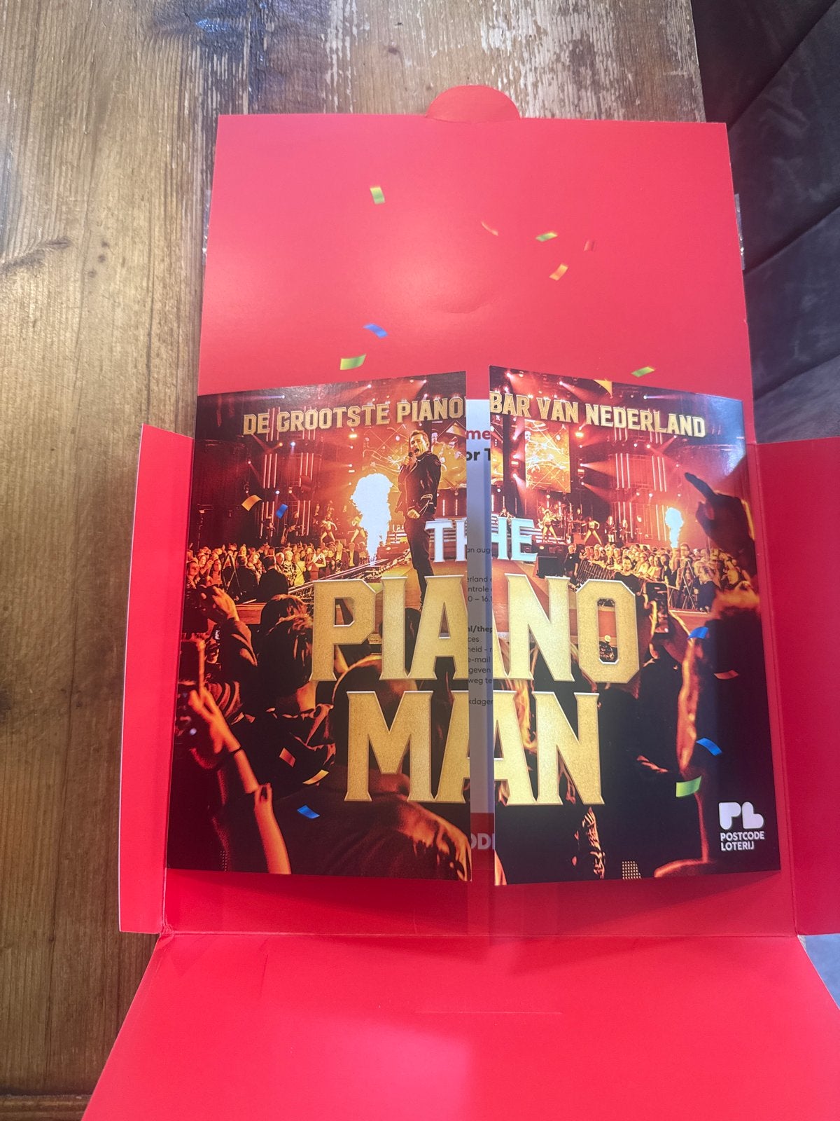 Kaartjes piano man, Tickets en Kaartjes, Twee personen, December