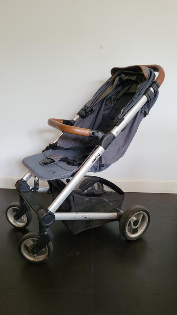 Mutsy Nexo buggy, Kinderen en Baby's, Buggy's, Ophalen, Gebruikt, Overige merken, Verstelbare rugleuning