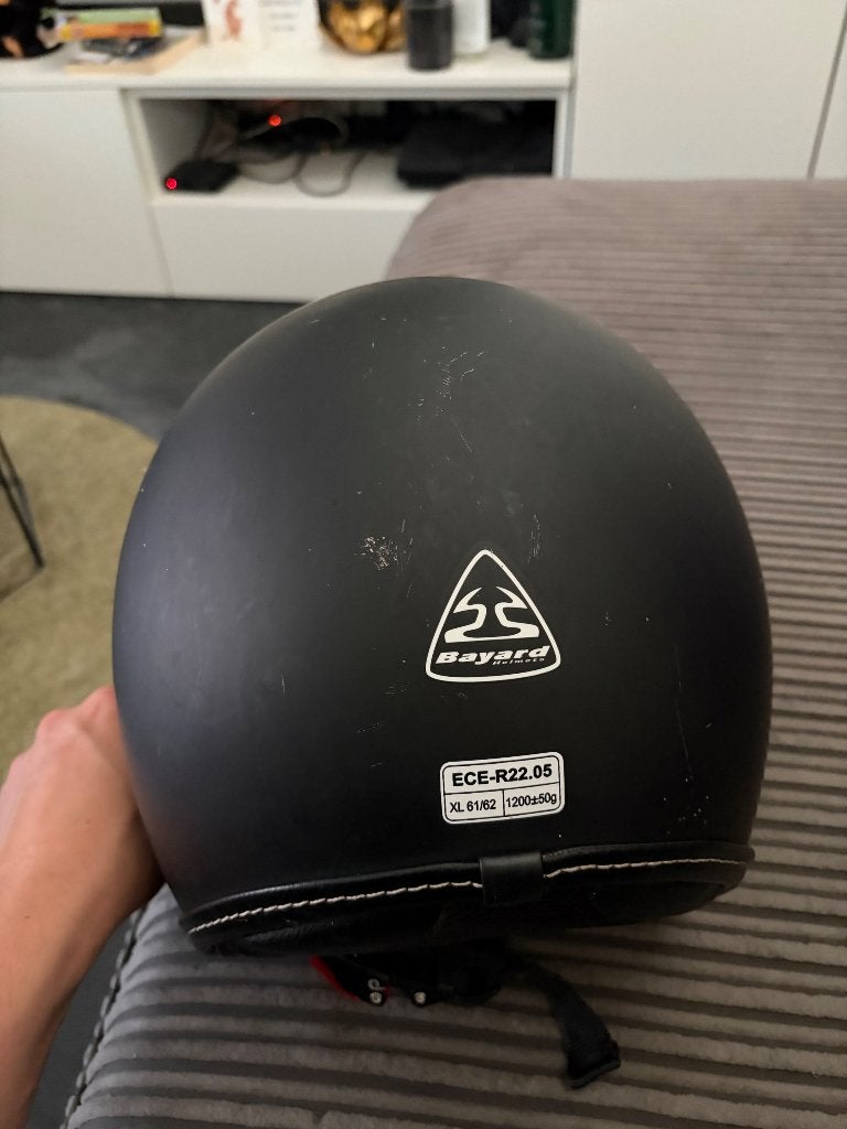 Scooter helm, Ophalen of Verzenden, Zo goed als nieuw, Extra large of groter, Bayard