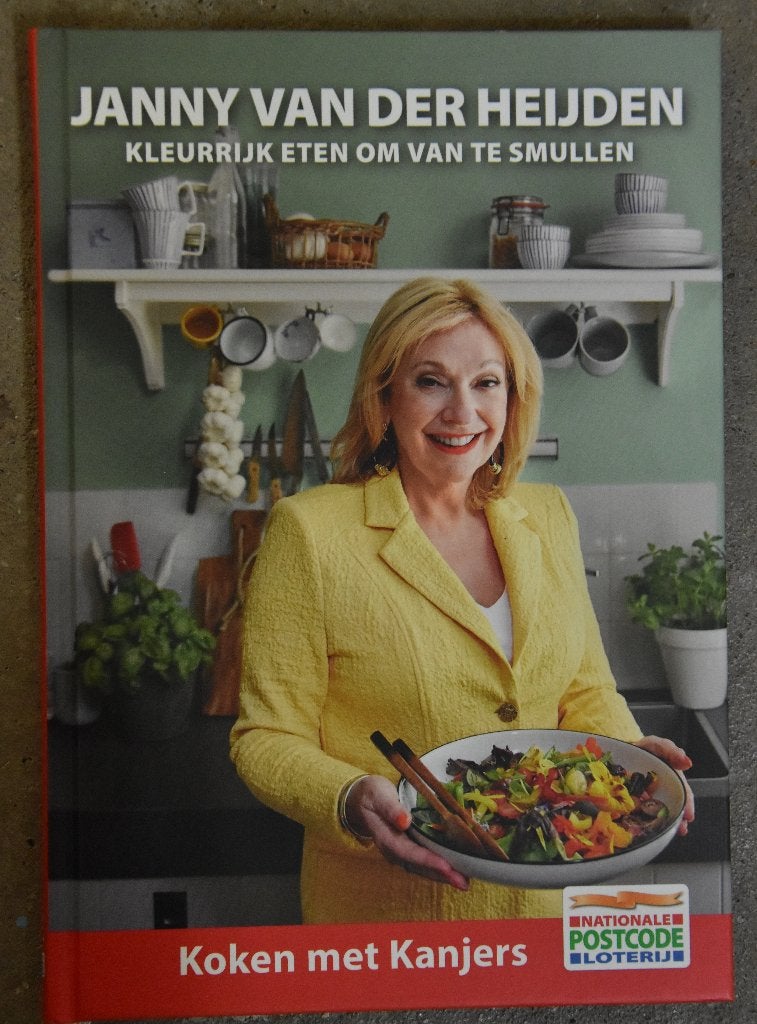 Janny van der Heijden kookboek heel holland bakt tv program, Ophalen of Verzenden, Zo goed als nieuw, Nederland en België