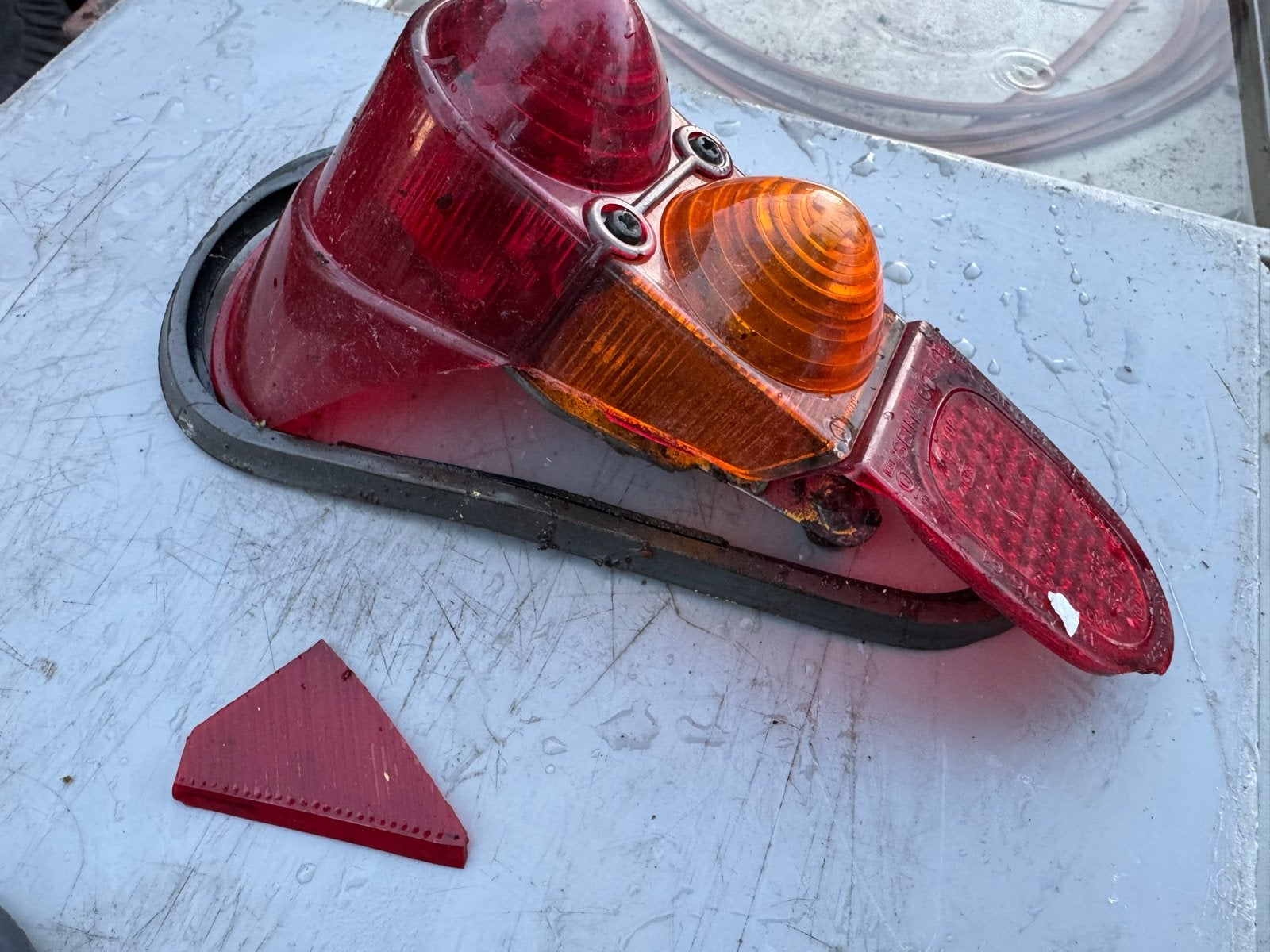 Achterlichten set oldtimer renault 4, Ophalen