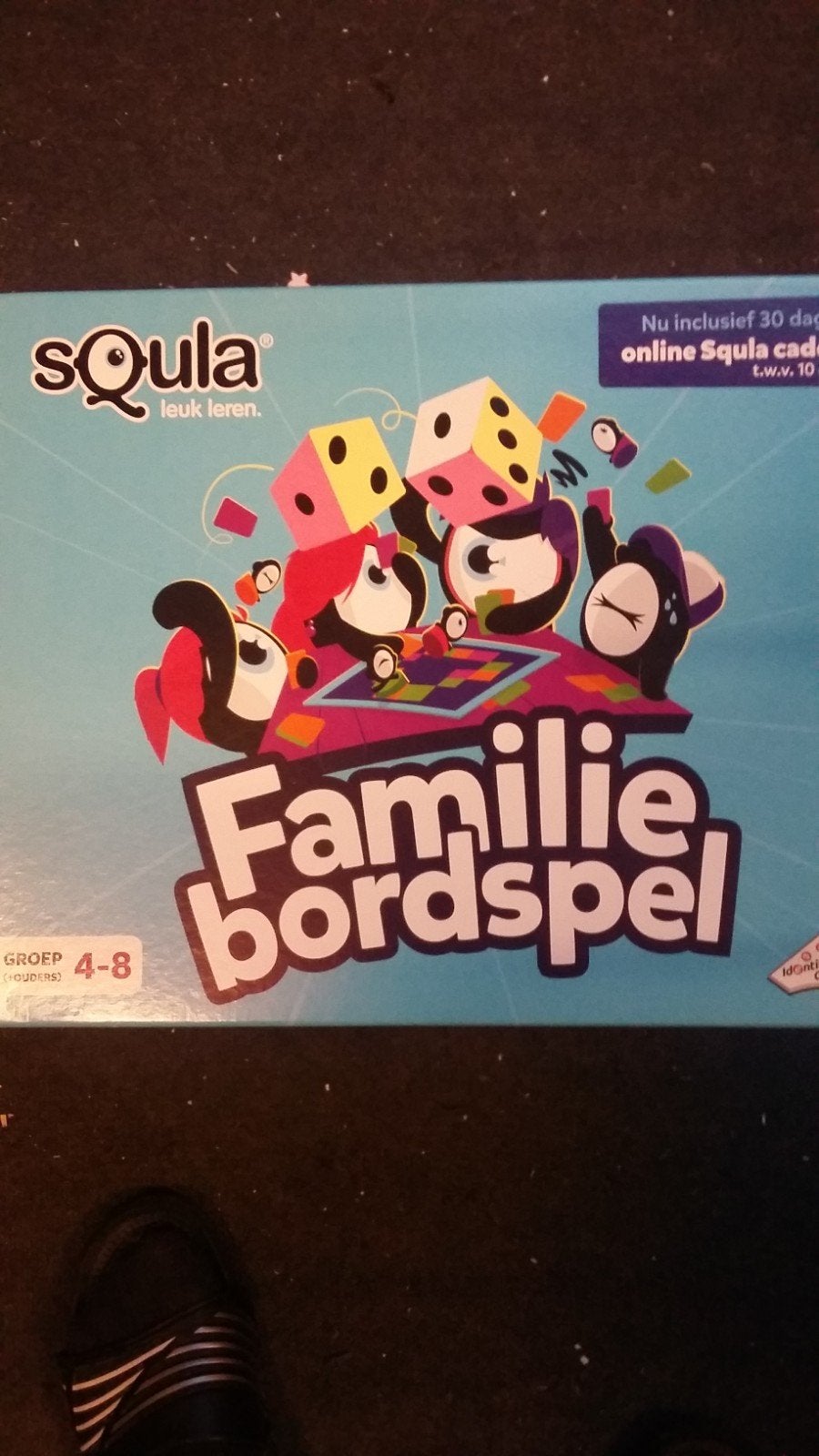 Squla Familie Bordspel, Drie of vier spelers, Ophalen of Verzenden, Zo goed als nieuw, Squla