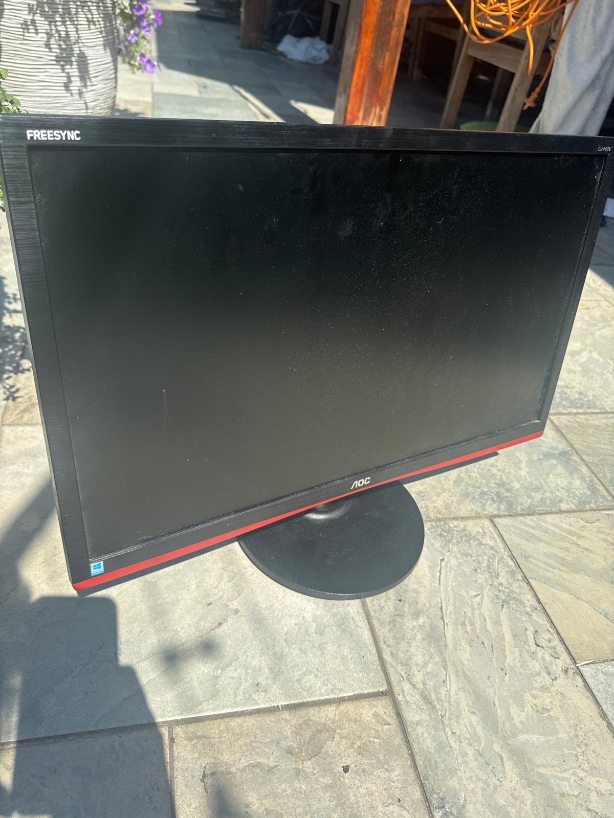 24 inch Gaming Monitor FreeSync, Computers en Software, Monitoren, IPS, Kantelbaar, 1 tot 2 ms, DisplayPort