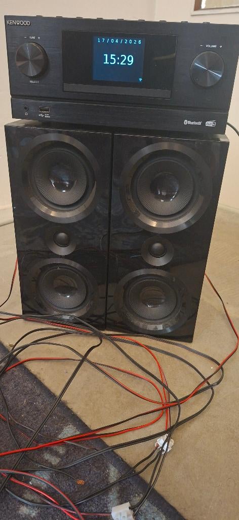 Kenwood M-9000S - Smart Wifi Micro Systeem, Audio, Tv en Foto, Stereo-sets, Microset, Tuner of Radio, Zo goed als nieuw, Ophalen