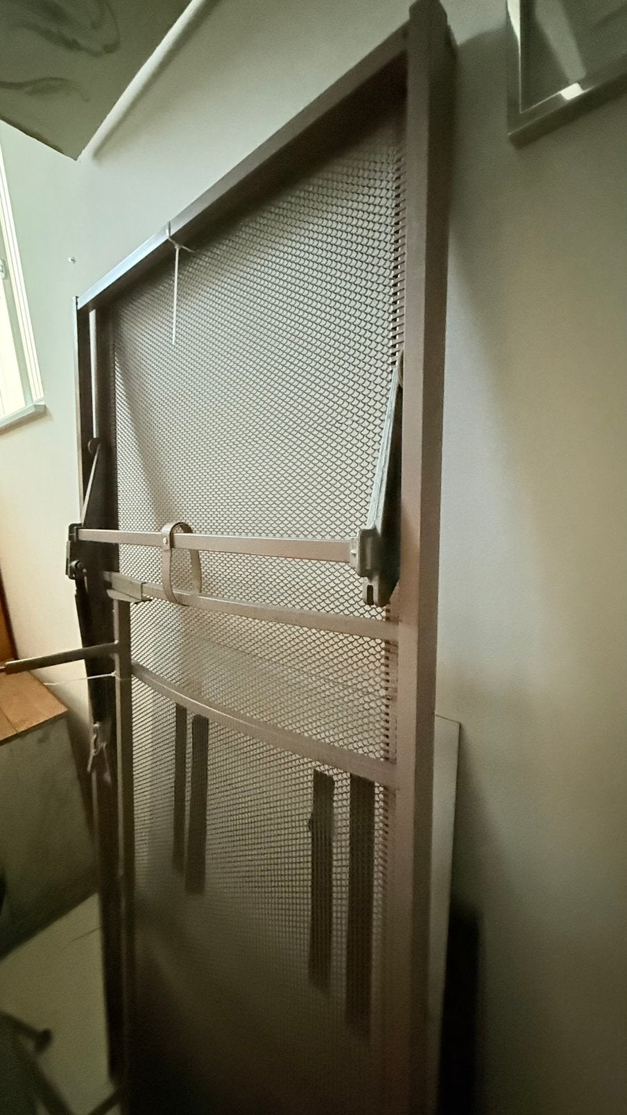 Auping spiraal 90x190 handmatig verstelbaar, Ophalen, Zo goed als nieuw, Eenpersoons, 90 cm