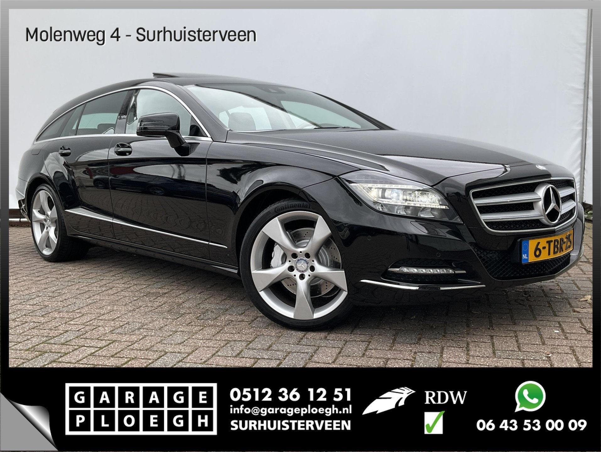 Mercedes-Benz CLS-Klasse Shooting Brake 350 CDI 6-Cilinder A, Automaat, Euro 5, Achterwielaandrijving, Gebruikt