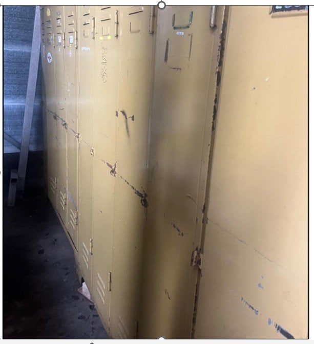 Vintage Authentieke Lockers - 5 Stuks, Onovergeschilderd, Huis en Inrichting, Ophalen, Gebruikt, Vintage Industrieel