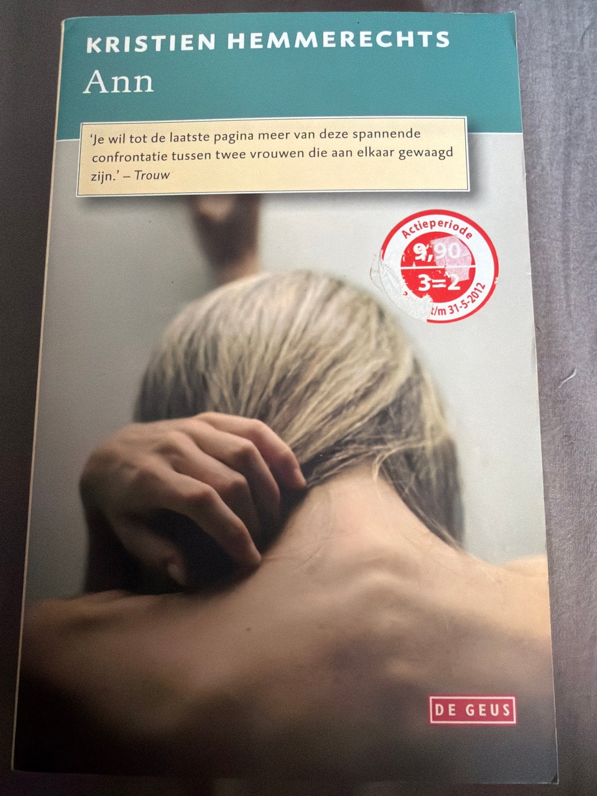 NK.  Kristien Hemmerechts - Ann.   Annorexia, Boeken, Literatuur, Ophalen of Verzenden, Zo goed als nieuw, Kristien Hemmerechts