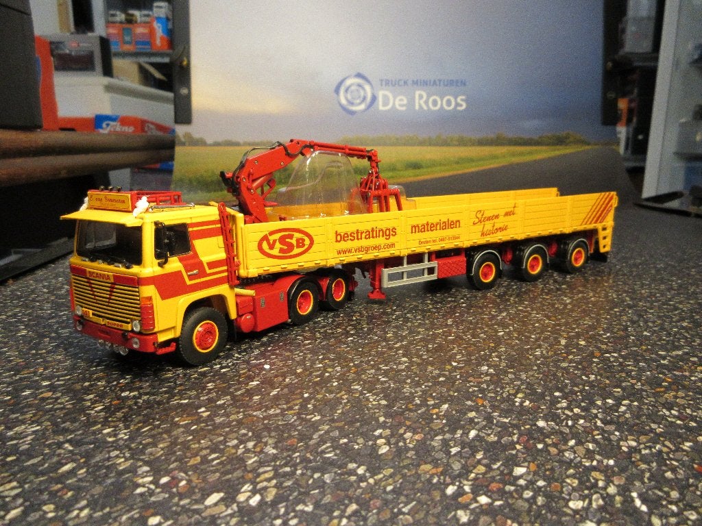 WSI Scania 141 VSB, Ophalen of Verzenden, Zo goed als nieuw, Bus of Vrachtwagen, Wsi