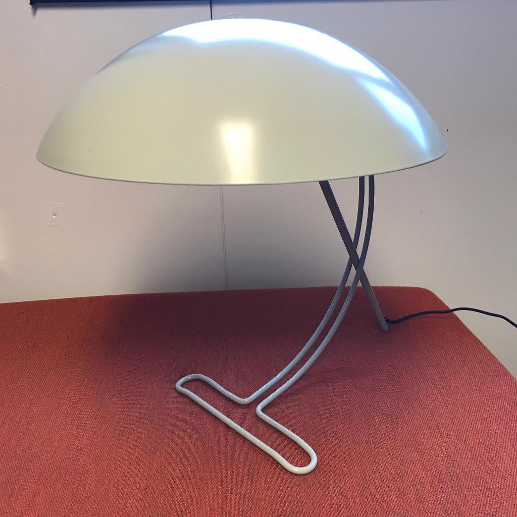 ZGAN Philips Louis Kalff NB100 lamp touch LED dimbaar grijs, Ophalen of Verzenden, Zo goed als nieuw, Nvt, Metaal