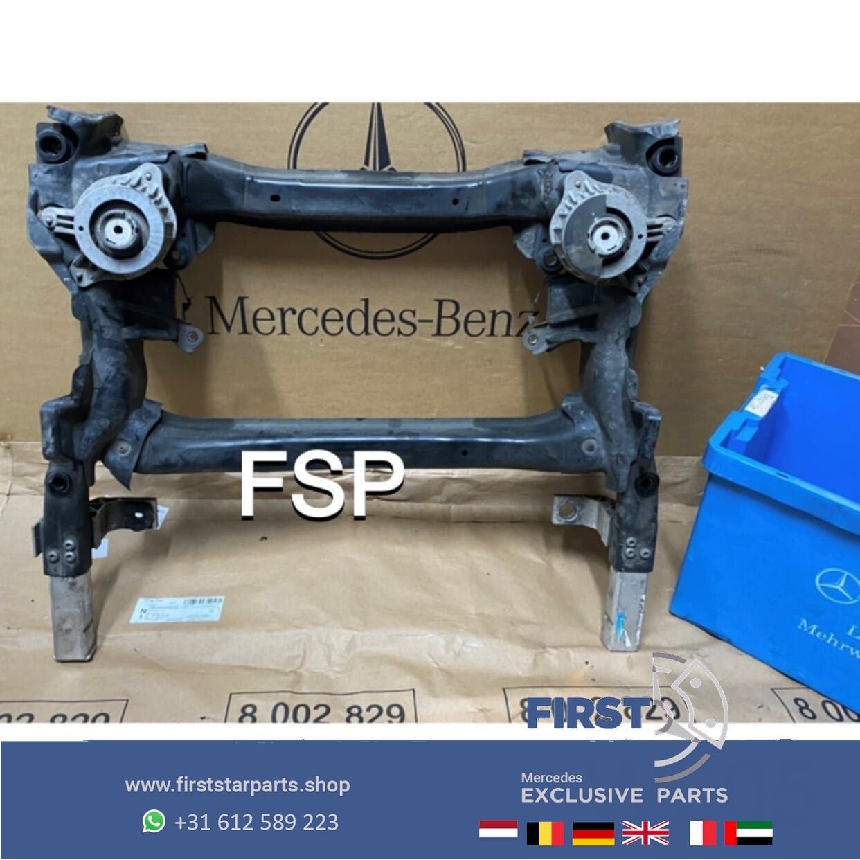 W205 subframe Mercedes C Klasse 2014-2021 origineel C205 A20, Auto-onderdelen, Gebruikt, -, Ophalen of Verzenden, -