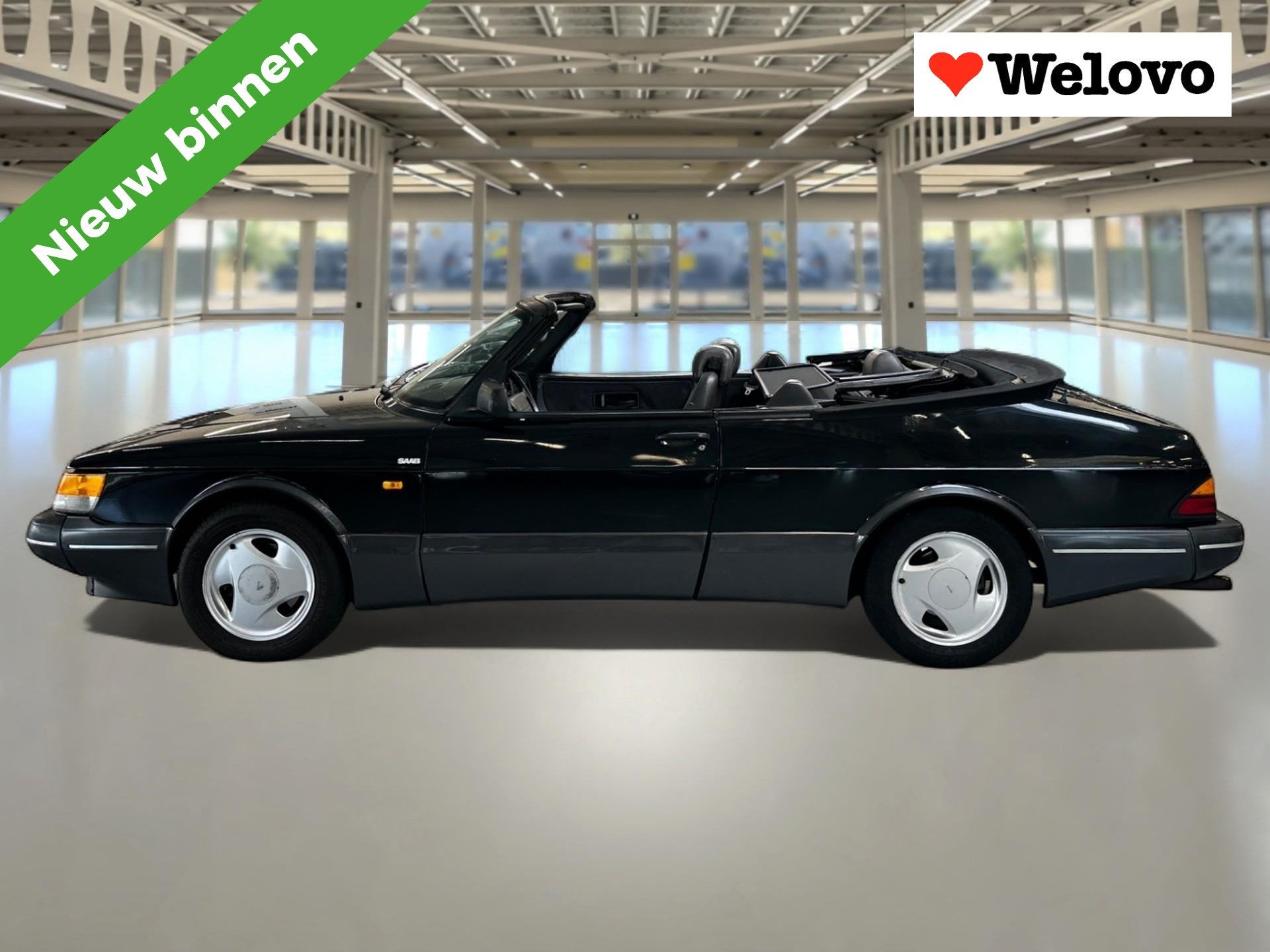 Saab 900 Cabrio 2.0 Turbo 16S Complete historie, nieuwe cabr, Auto's, Voorwielaandrijving, 1330 kg, Gebruikt, 4 cilinders