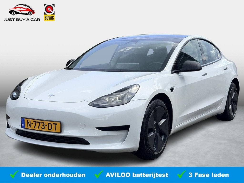 Tesla Model 3 Standard RWD Plus 60 kWh SoH 93,1 / Facelift /, Auto's, 238 pk, Achterwielaandrijving, Gebruikt, Met garantie (alle)
