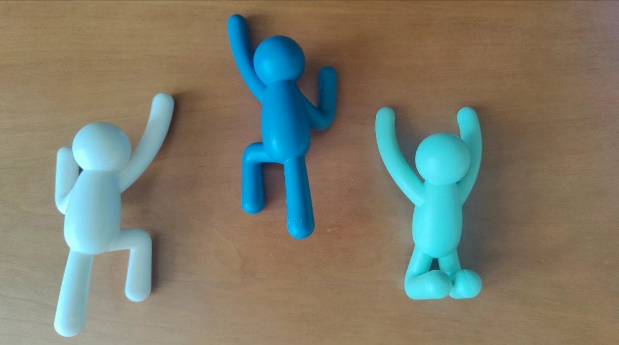 Wandhaken UMBRA Buddy Wall Hooks / Wandkapstok, Wandkapstok, Kunststof, Nieuw, Ophalen of Verzenden