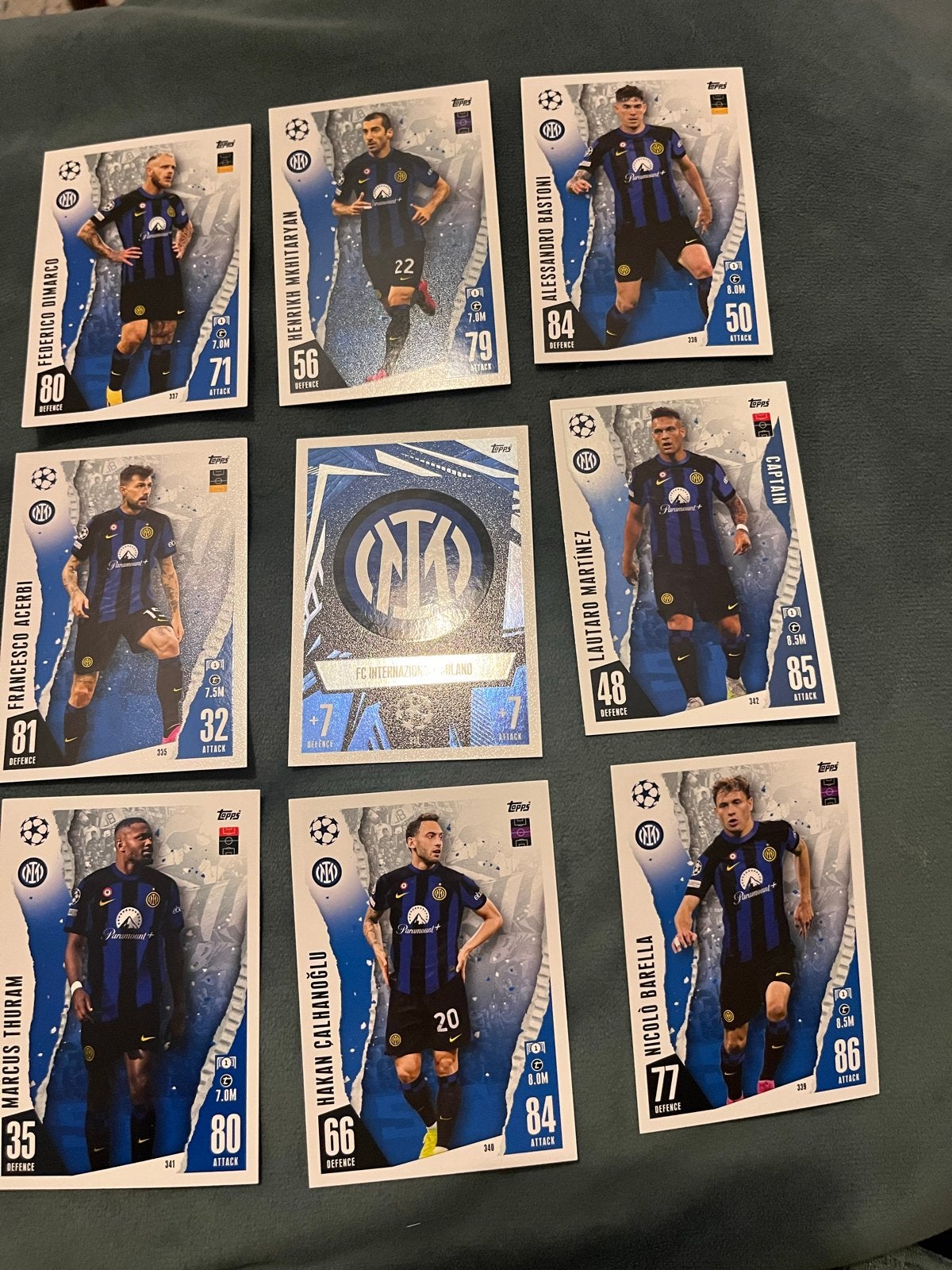 FC Internazionale Milano Topps Match Attax Champions League, Ophalen of Verzenden, Nieuw, Buitenlandse clubs, Spelerskaart