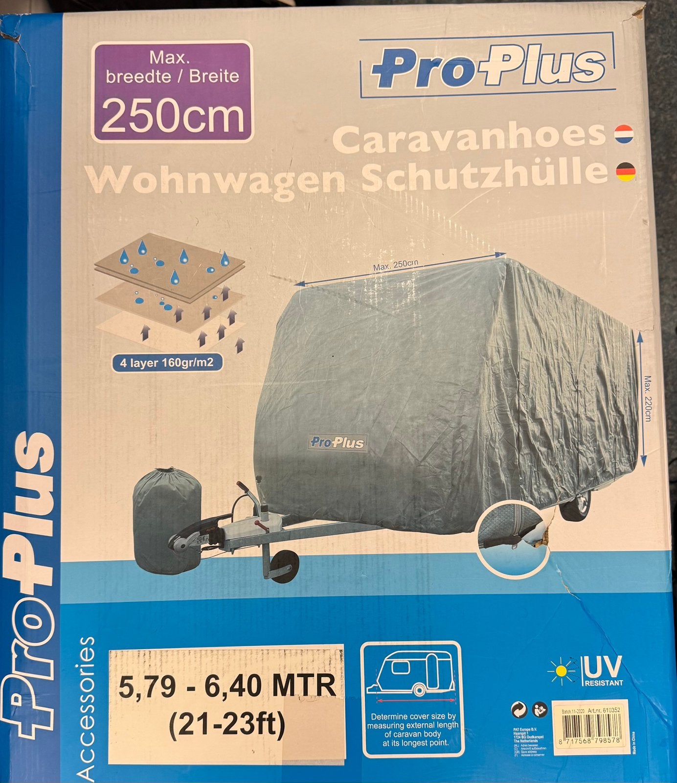 ProPlus Luxe Caravanhoes nieuw in doos, Ophalen of Verzenden, Nieuw