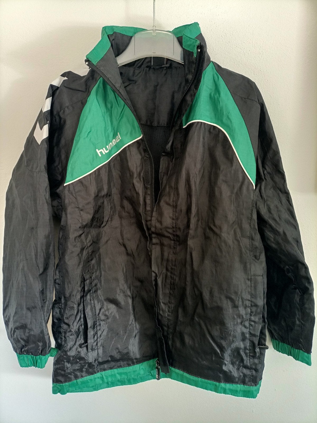 Regen jack 140-152 Hummel, Jongen of Meisje, Ophalen of Verzenden, Zo goed als nieuw, Hummel
