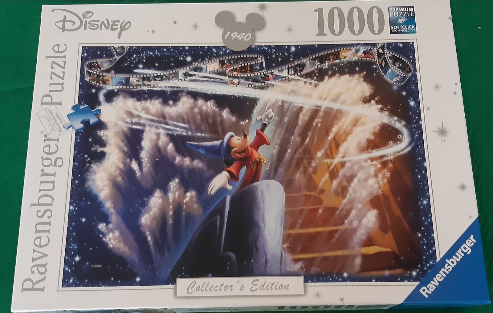 Ravensburger Disney Fantasia 1000 stukjes Collector's Editio, Ophalen of Verzenden, 500 t/m 1500 stukjes, Zo goed als nieuw, Legpuzzel