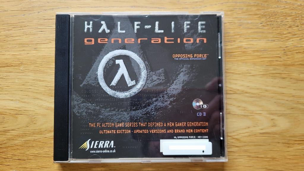 Half-Life generation PC CD-ROM, Shooter, Ophalen of Verzenden, Zo goed als nieuw, 3 spelers of meer