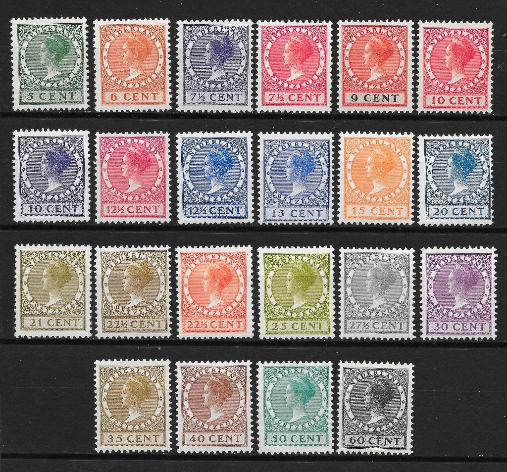 Nvph 177-198 ongebruikt cw 316,00, Postzegels en Munten, Postzegels | Nederland, Ophalen of Verzenden