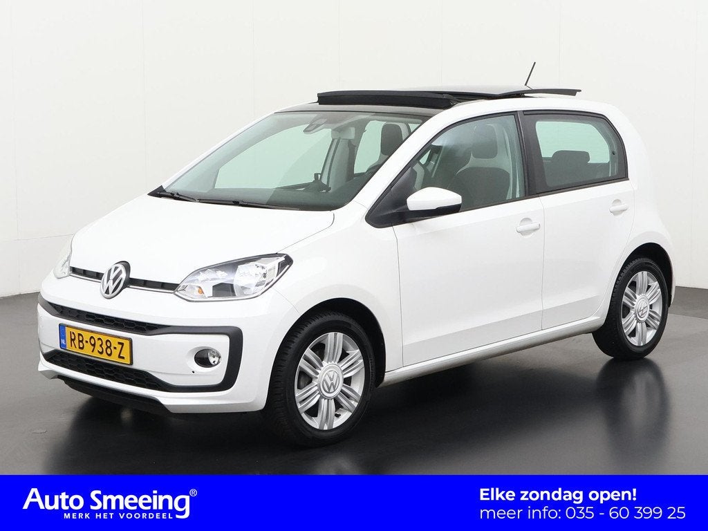 Volkswagen Up! 1.0 BMT high up! | Schuifdak | Camera | Stoel, Voorwielaandrijving, 12 maanden, Stof, Gebruikt