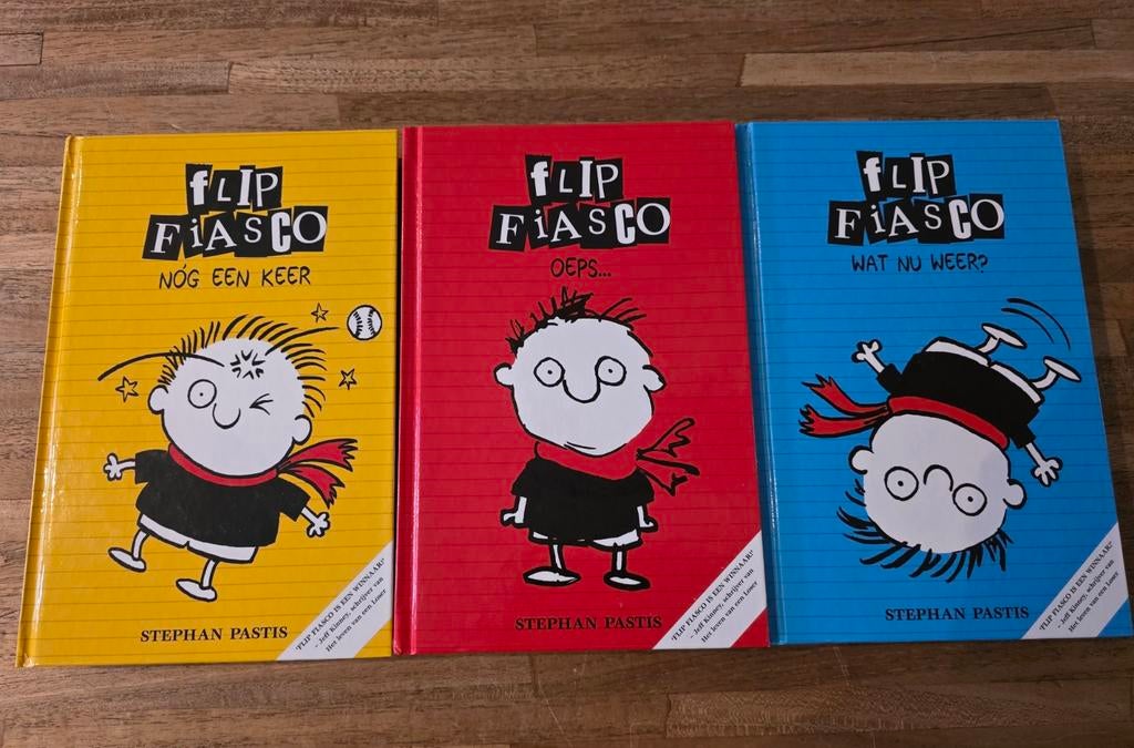 Flip Fiasco boeken, Ophalen of Verzenden, Zo goed als nieuw