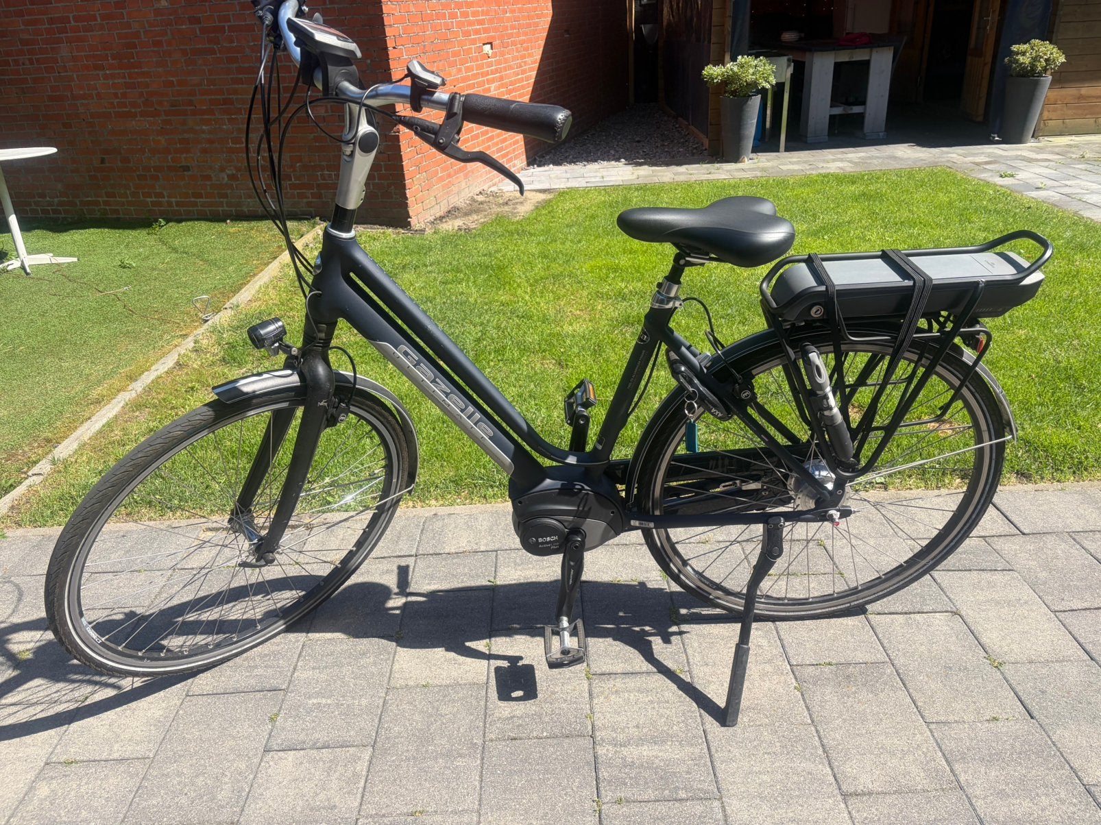 Zeer nette gazelle ultimate c8 elektrische damesfiets, Fietsen en Brommers, Elektrische fietsen, Ophalen, Gebruikt, 47 tot 51 cm