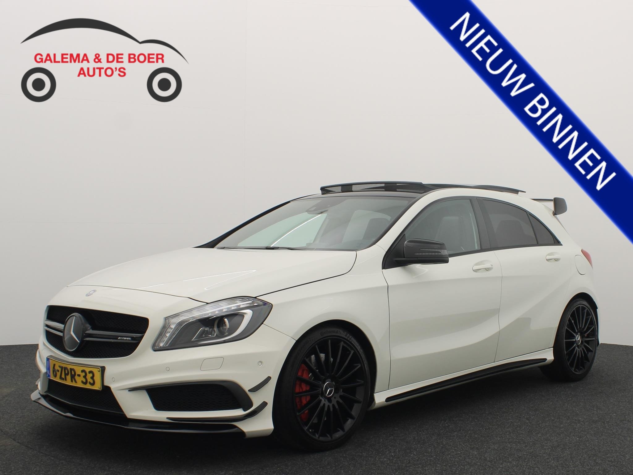 Mercedes-Benz A-klasse AMG 45 4MATIC ORIG NL / DEALER OH / M, Automaat, Dealer onderhouden, Gebruikt, 4 cilinders