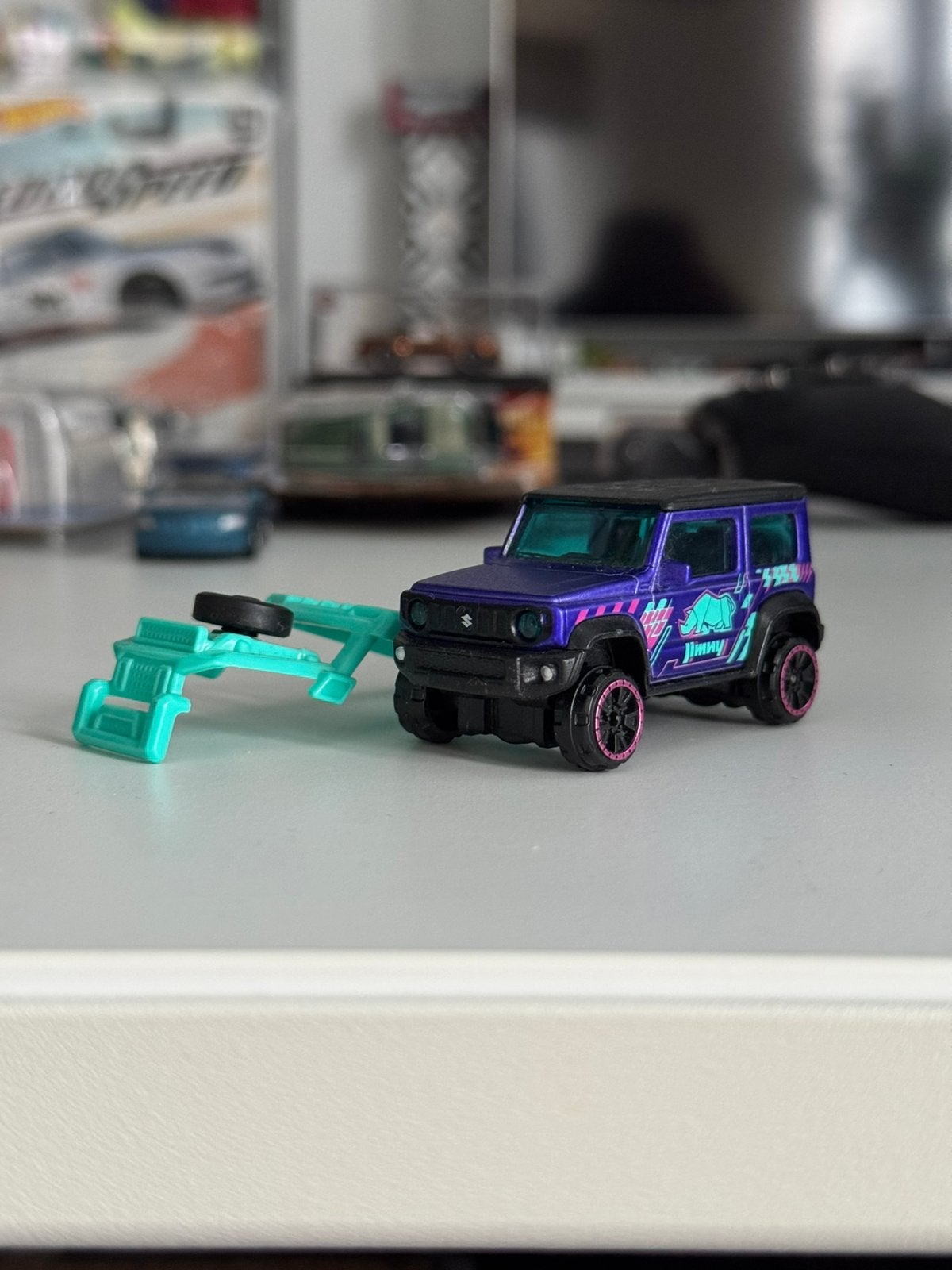 Majorette Suzuki Jimny Tune Up, Ophalen of Verzenden, Zo goed als nieuw, Auto