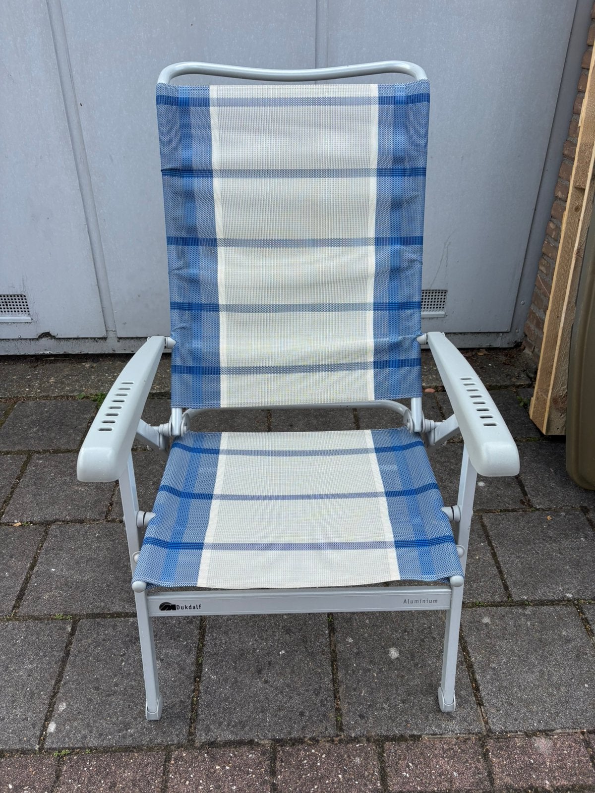 Dukdalf kampeerstoel, Ophalen, Gebruikt, Campingstoel