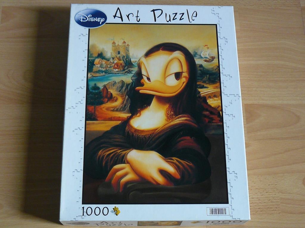 Art puzzle Disney - Monna Daisy, Verzenden, 500 t/m 1500 stukjes, Gebruikt