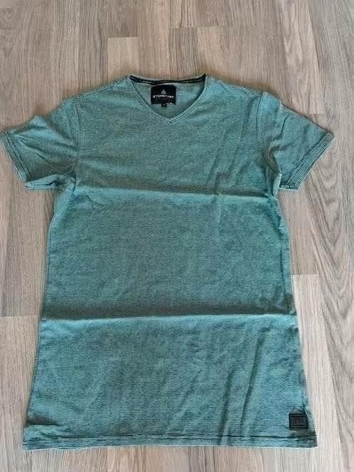 Groen gestreept Stonecast shirt maat S, Stonecast, Ophalen of Verzenden, Gedragen, Groen