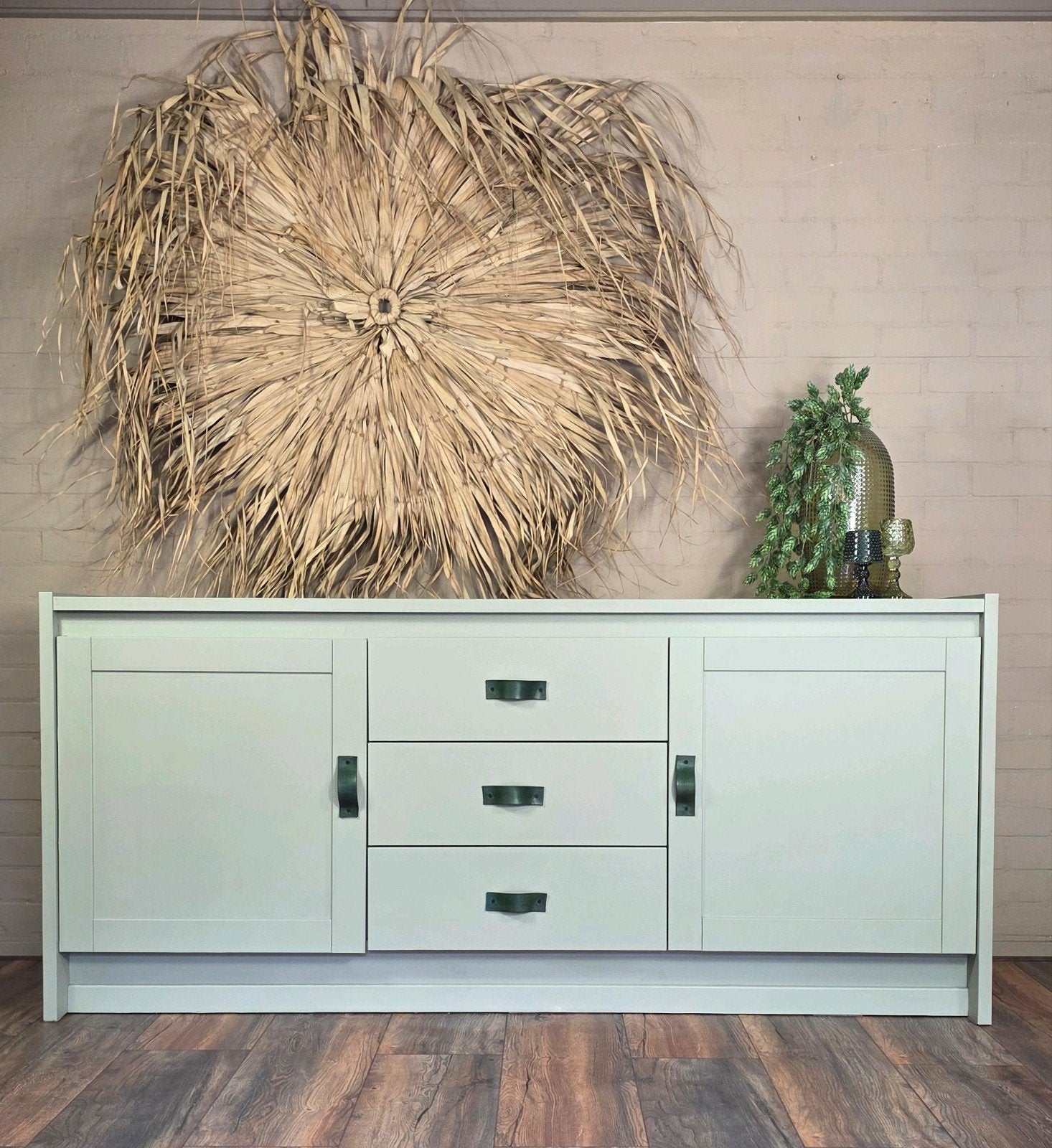 ​ Prachtig & Uniek Dressoir in 'Moss' (Shades), Ophalen, Zo goed als nieuw, 25 tot 50 cm, 150 tot 200 cm