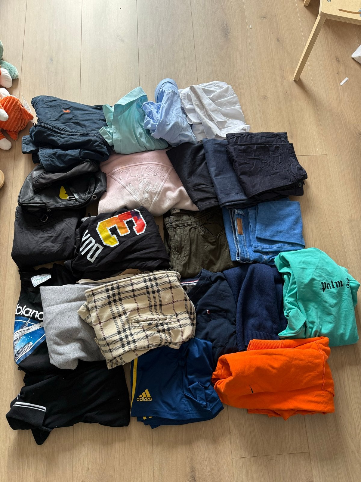 Merk kledingbundel maat M/L, Ophalen of Verzenden, Gedragen, Maat 48/50 (M)