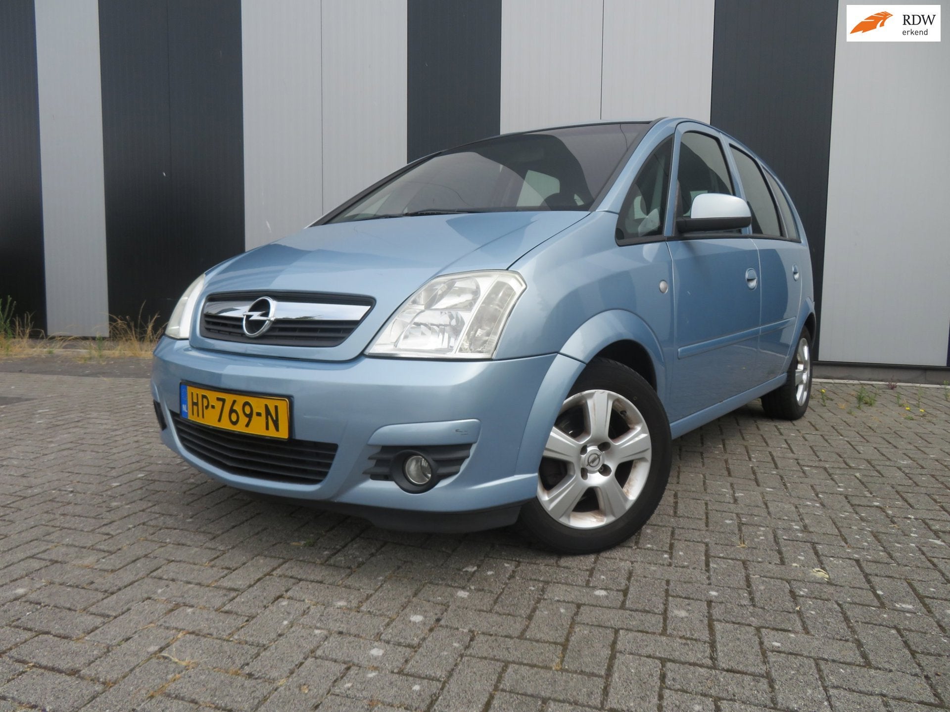 Opel Meriva 1.4-16V Essentia, Voorwielaandrijving, Stof, Gebruikt, Zwart