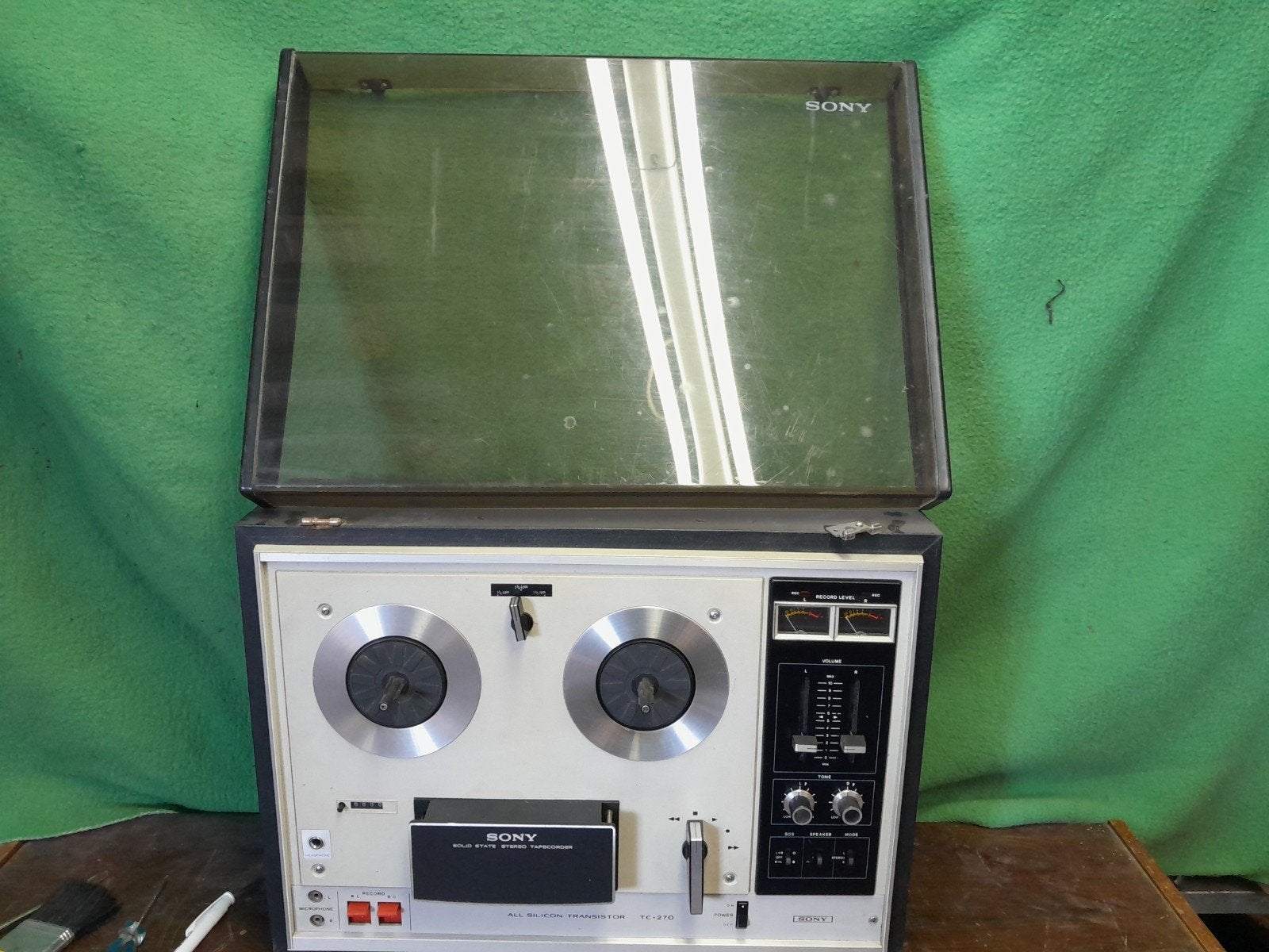 Sony TC-270 bandrecorder, Audio, Tv en Foto, Bandrecorders, Ophalen, Bandrecorder