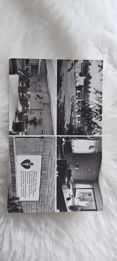Oude Ansichtkaart: Interieur en Exterieur (1973), Ophalen of Verzenden, 1960 tot 1980, Gelopen